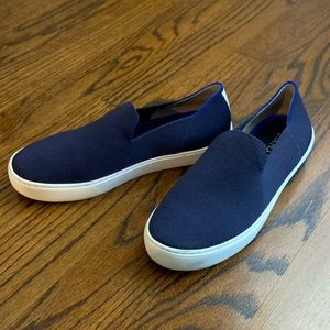 Navy Rothy’s Slip-On Sneaker